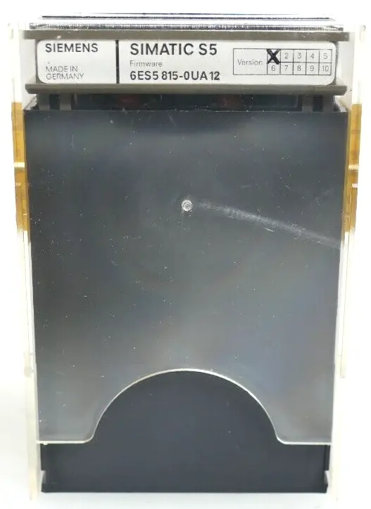 Produktfoto 1 von Siemens SIMATIC S5 6ES5815-0UA12 | E:01 | 6ES5 815-0UA12