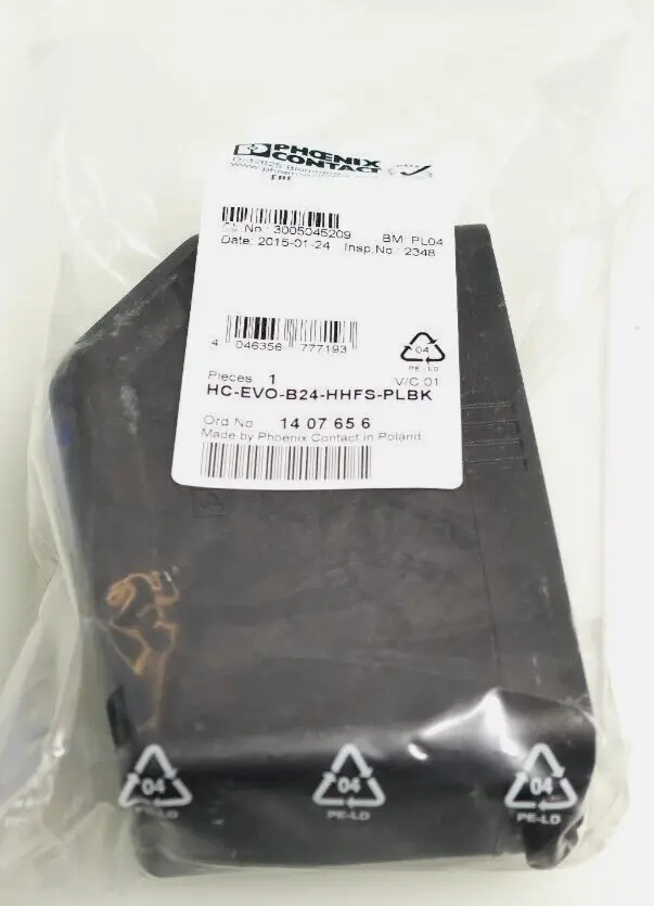 Produktfoto 1 von Phoenix Contact Anbaugehäuse 14 07 65 6 | HC-EVO-B24-HHFS-PLBK | 1407656