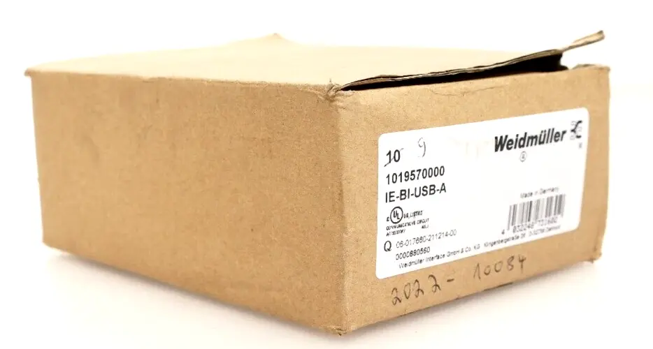 Produktfoto 1 von 9x Weidmüller Flanscheinsatz Typ A IE-BI-USB-A | 1019570000