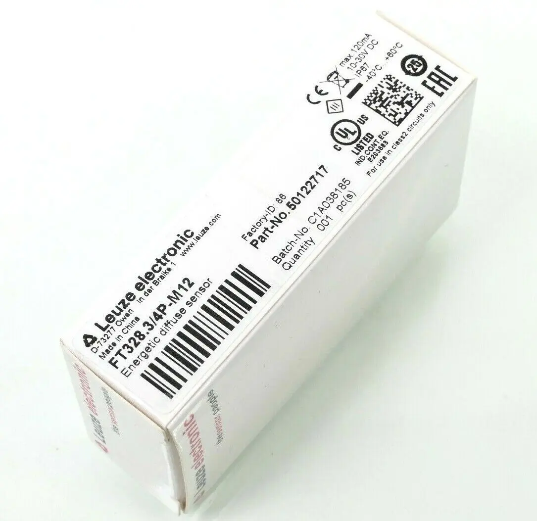 Produktfoto 1 von Leuze Lichttaster energetisch FT328.3/4P-M12 | 50122717