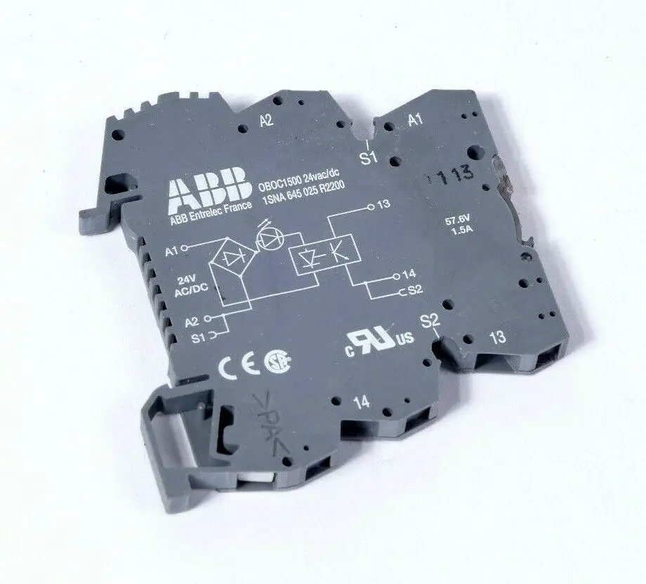 Produktfoto 1 von ABB Entrelec Relaismodul OBOC1500 | 1SNA 645 025 R2200 | 1SNA645025R2200
