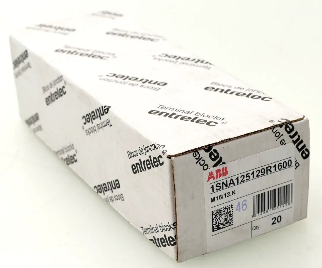 20x ABB Entrelec M16/12.N Reihenklemme | 1SNA125129R1600