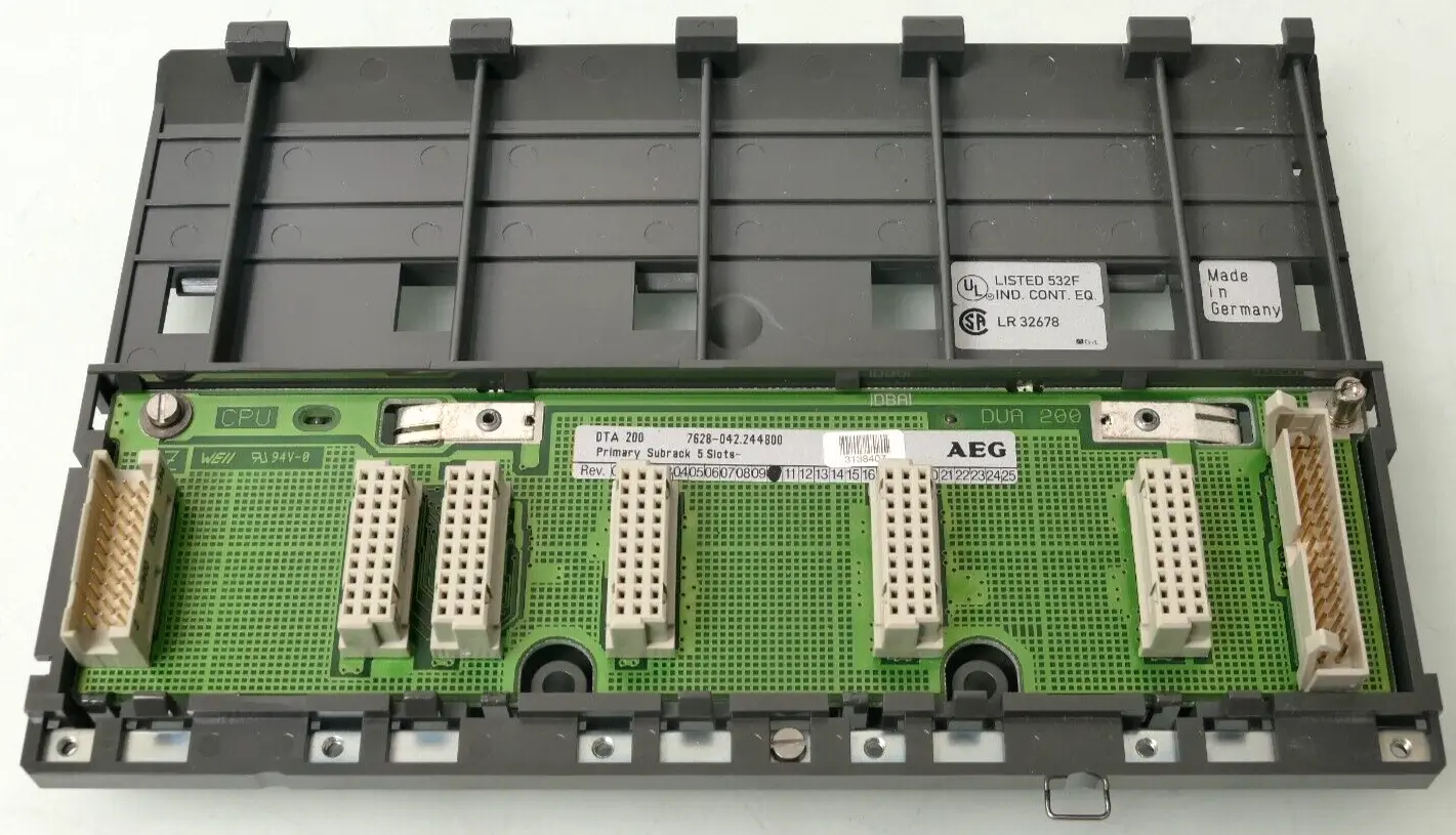 Produktfoto 1 von AEG Primary Subrack 5 Slots DTA200 | Rev. 10 | 7628-042.244800