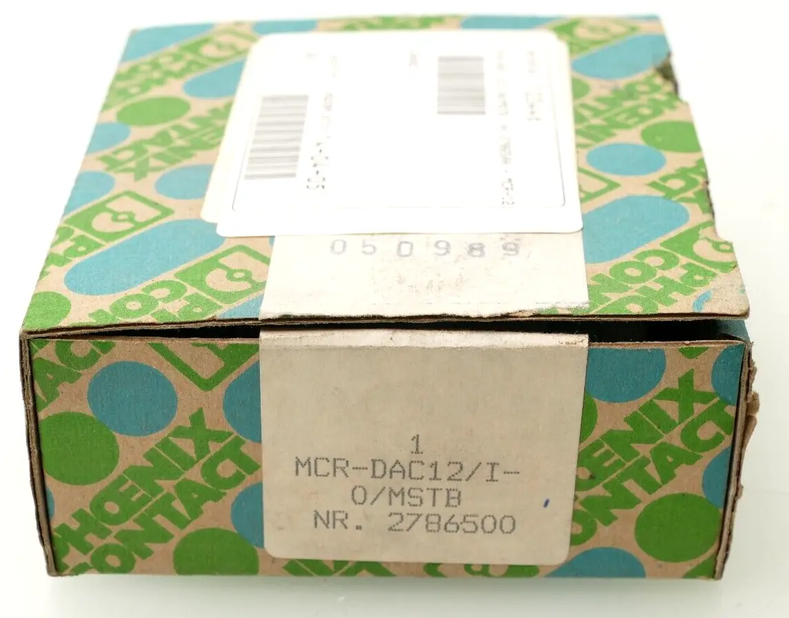Produktfoto 1 von Phoenix Contact D/A-Wandler 27 86 50 0 | MCR-DAC12/I-0/MSTB | 2786500