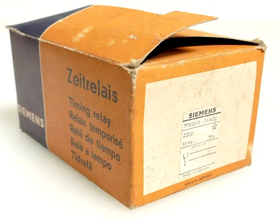 Produktfoto 1 von Siemens 7PR1040-7AM00 Zeitrelais 7PR1 040-7AM00