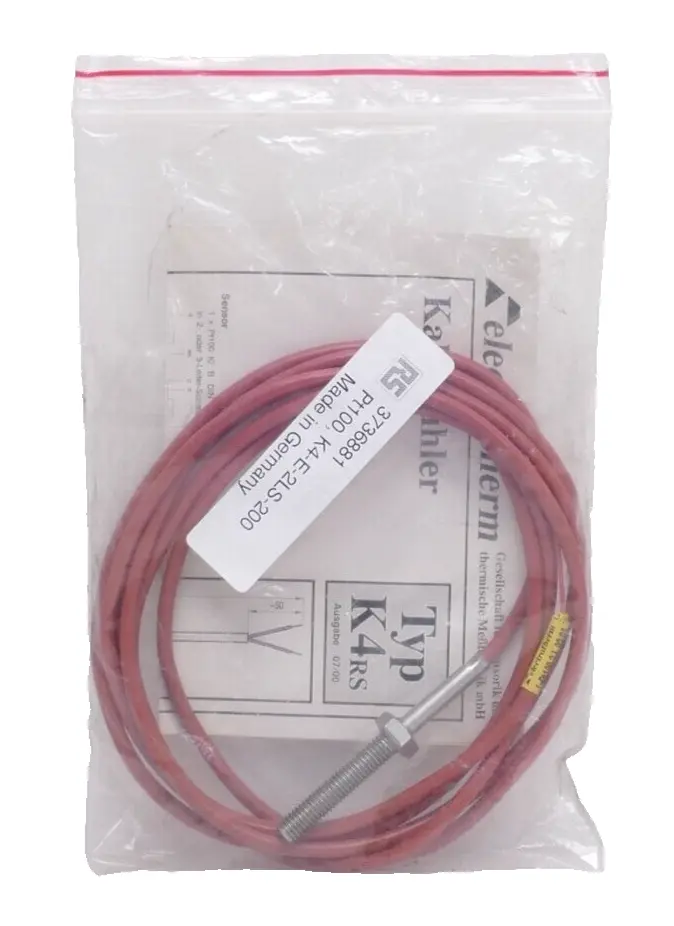 Produktfoto 1 von Electrotherm K4-E-2LS-200 Widerstandsthermometer K4RS | PT100 | 2,5m