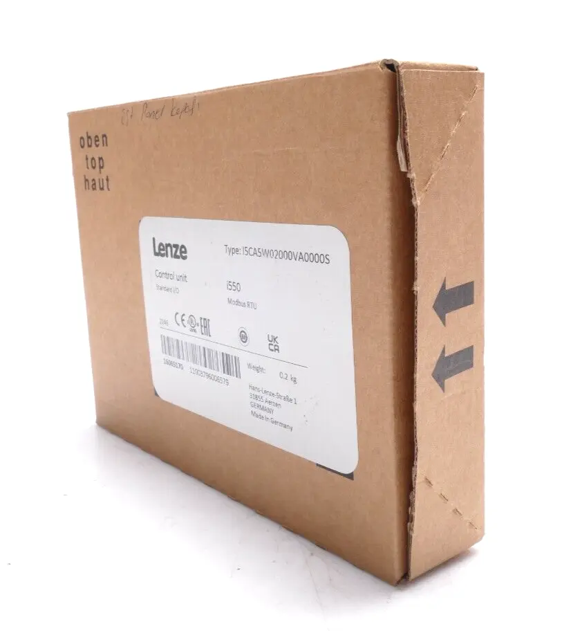 Produktfoto 1 von Lenze I5CA5W02000VA0000S Control Unit Standard I/O i550 Modbus RTU | 16065170