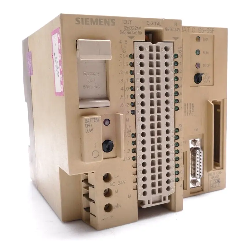 Produktfoto 1 von Siemens SIMATIC S5 SPS Baugruppen 6ES5 095-8FA01 | E:03 | 6ES5095-8FA01