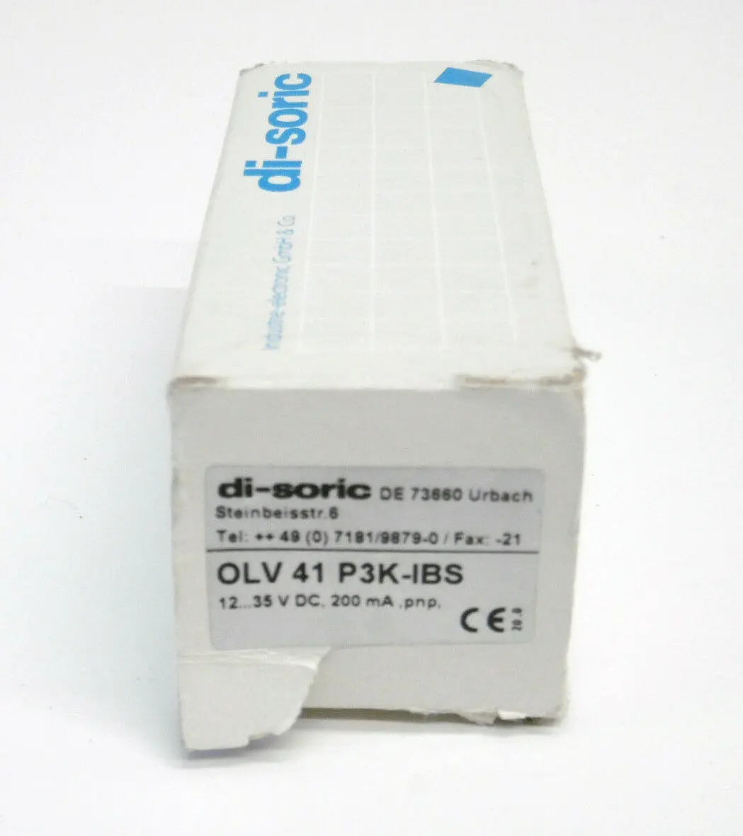 Produktfoto 1 von Di-Soric Glasfaser Lichtleiter Verstärker | OLV 41 P3K-IBS
