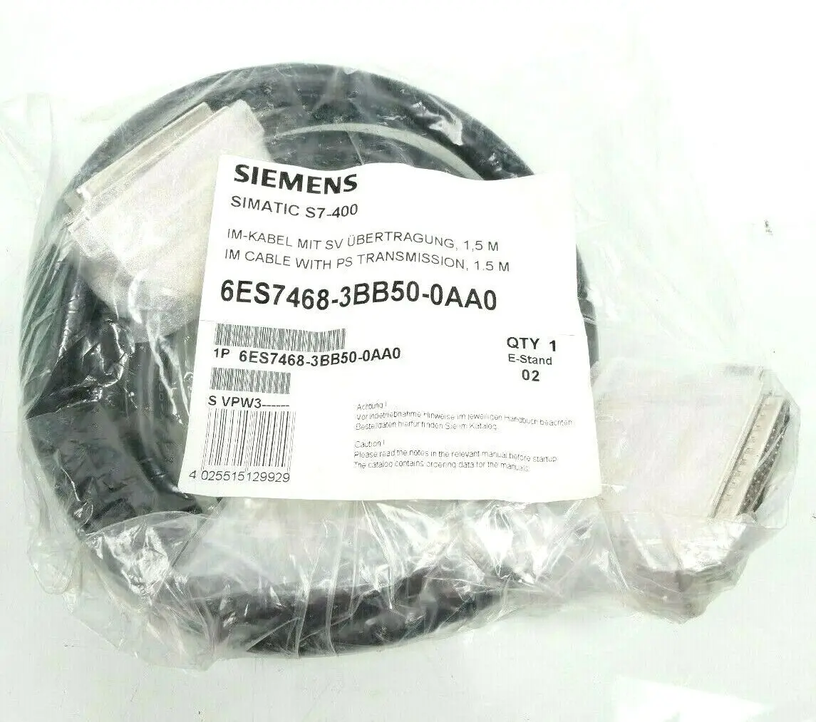 Produktfoto 1 von Siemens IM-Kabel mit SV Übertragung 1,5m | E:02 | 6ES7468-3BB50-0AA0