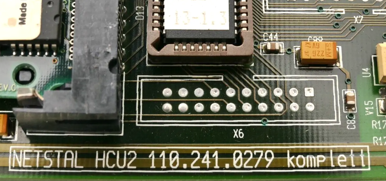 Produktfoto 1 von NETSTAL  Systemkarte HCU2 110.241.0279 komplett