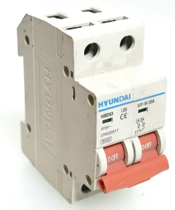 Produktfoto 1 von Hyundai HiBD63 Circuit Breaker I 20 | ICP-M 20A | 415V