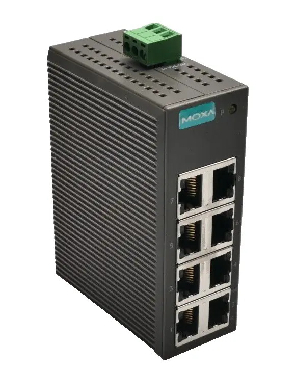 Produktfoto 1 von Moxa 8-port entry-level unmanaged Ethernet Switch | Rev. 1.2.1 | EDS-208