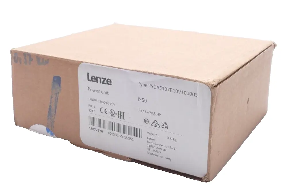 Produktfoto 1 von Lenze Umrichter 0.37kW/0.5HP I5DAE137B10V10000S | 16072176