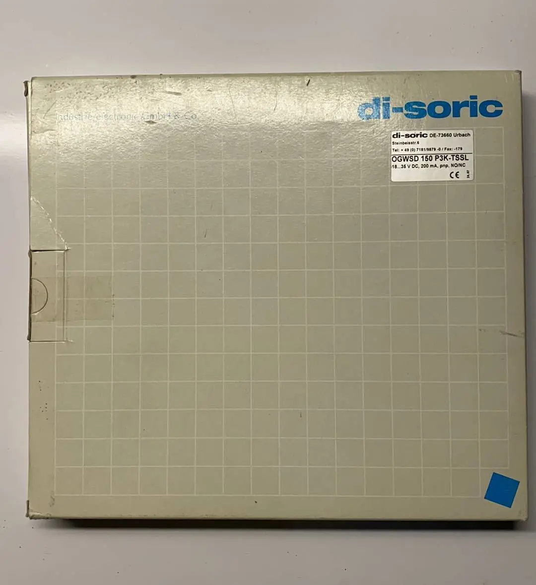 Produktfoto 1 von Di-Soric Winkellichtschranke | OGL 121 P3K-TSSL