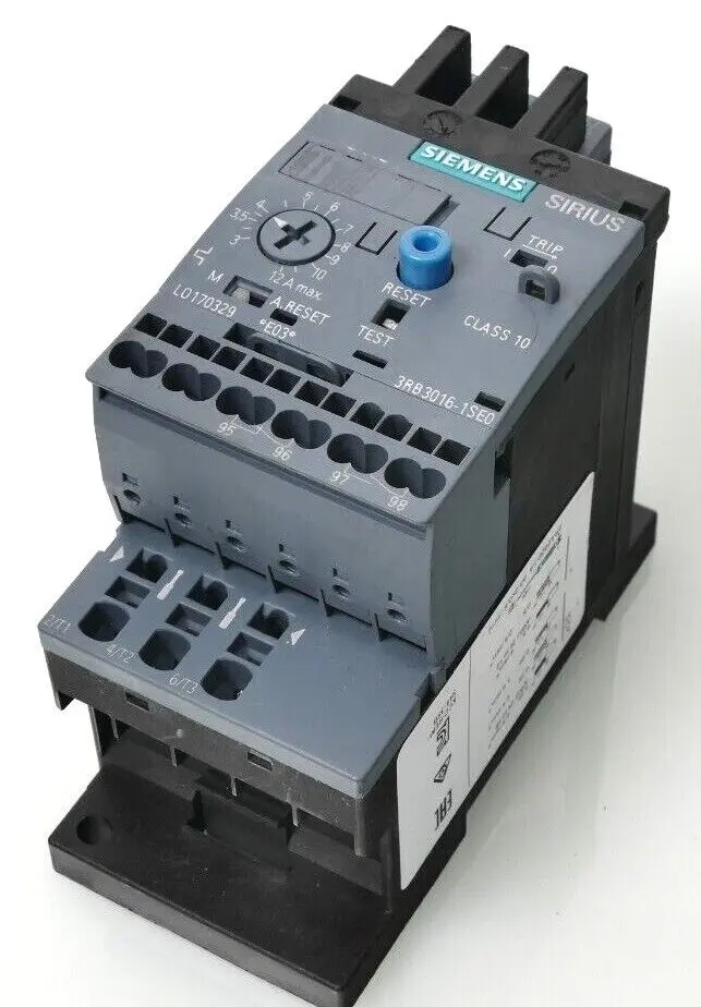 Produktfoto 1 von Siemens SIRIUS Überlastrelais 3RB3 016-1SE0 | E:03 | 3RB3016-1SE0