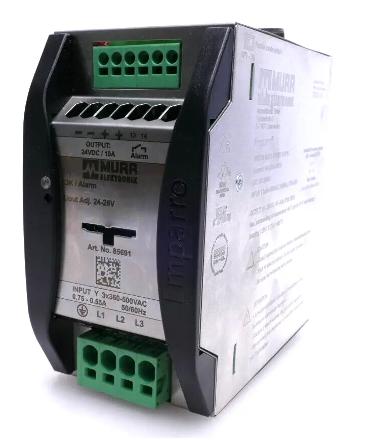 Produktfoto 1 von Murr Elektronik Emparro Emparro Schaltnetzteil 3-phasig  | 85691