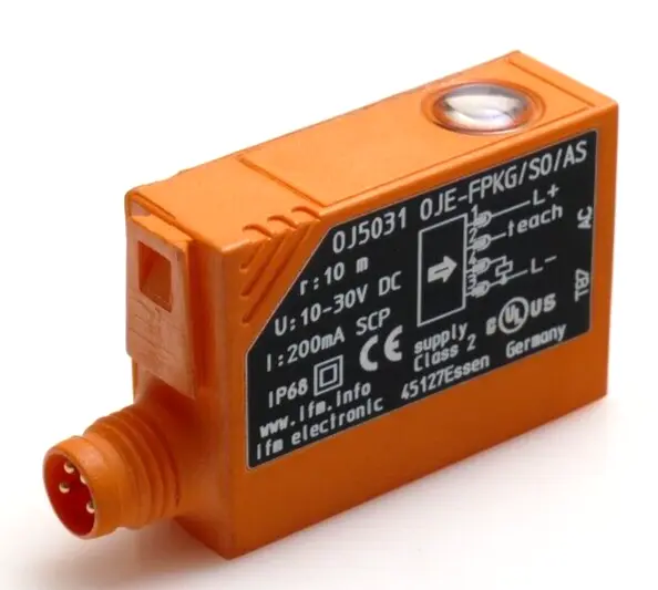 Produktfoto 1 von Ifm Electronic Einweglichtschranke Empfänger OJE-FPKG/SO/AS | OJ5031