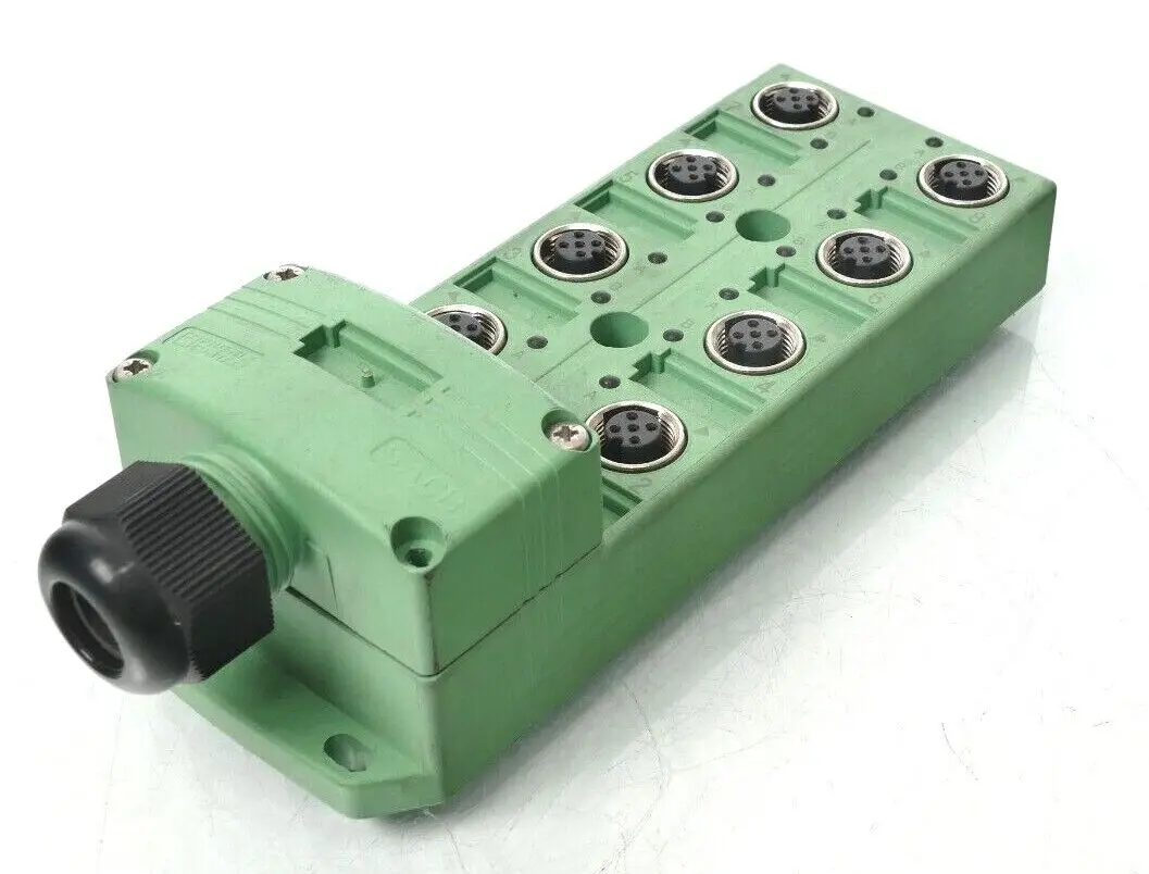 Produktfoto 1 von Phoenix Contact Sensor-/Aktor-Box 15 16 77 1 | SACB-8/16-L-C GG SCO | 1516771