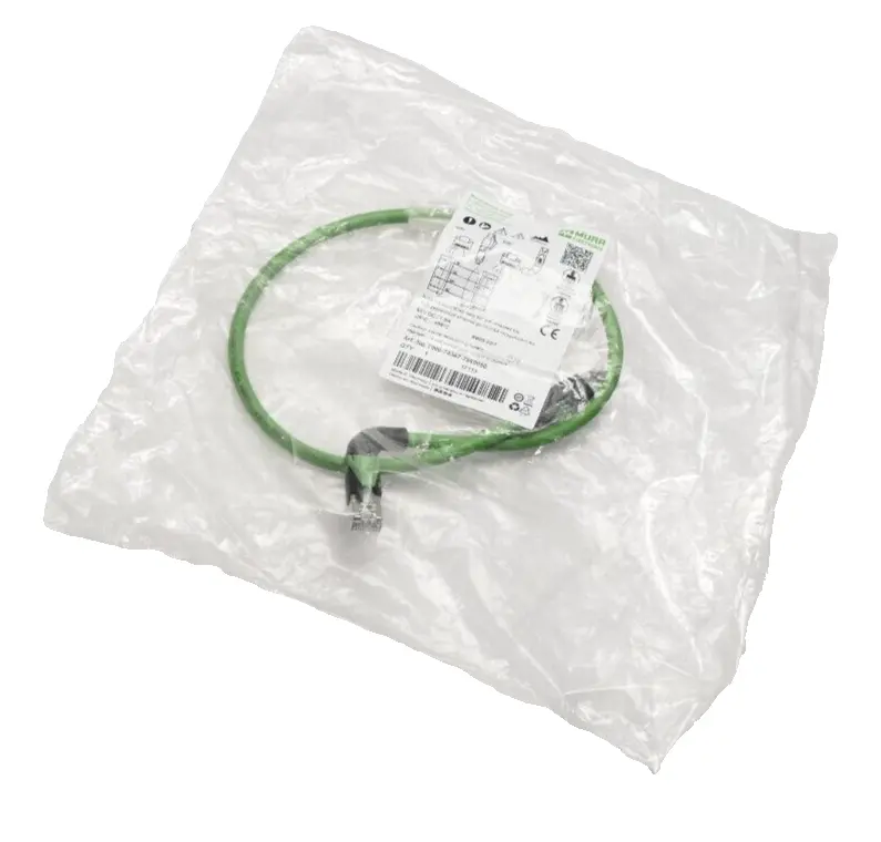 Produktfoto 1 von Murr Elektronik RJ45 St. 0° / RJ45 St. 90° links geschirmt | 7000-74367-7960050