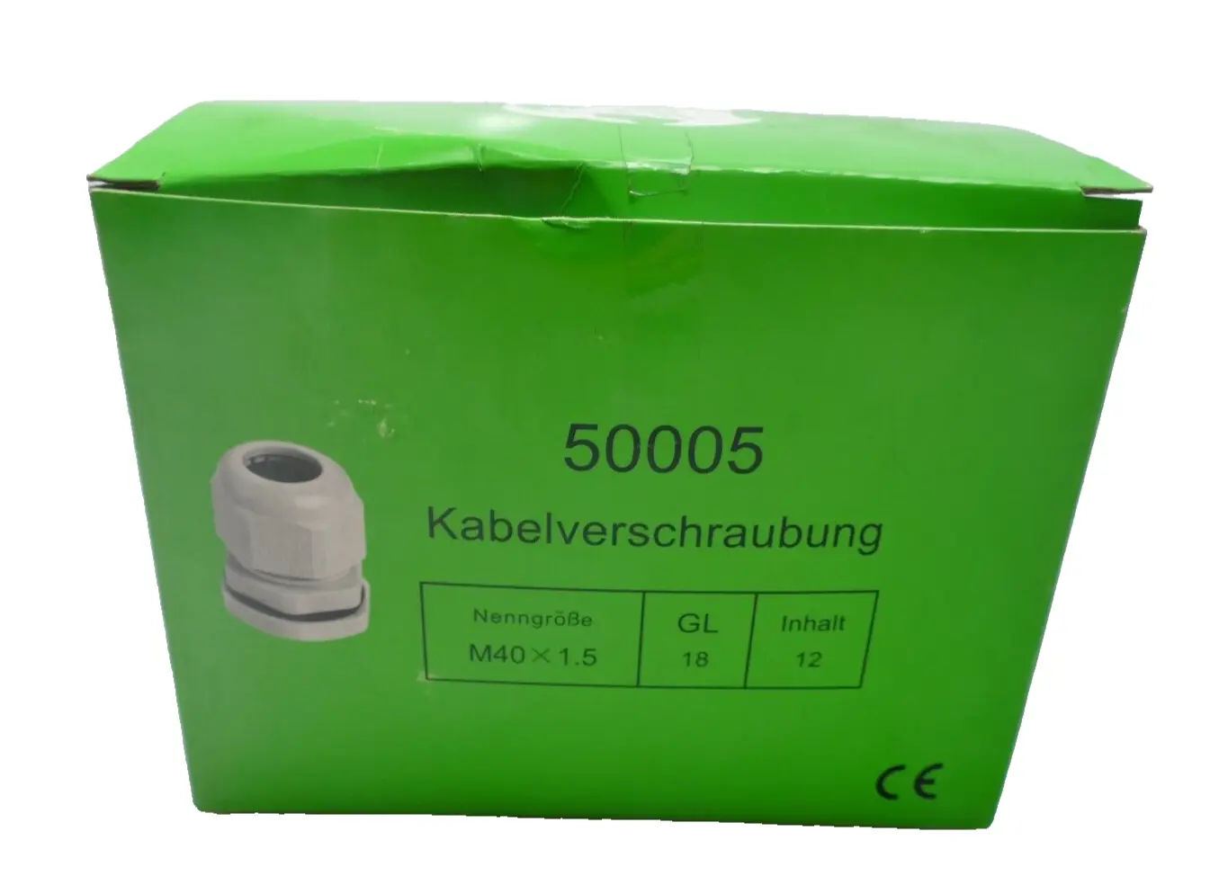 Produktfoto 1 von 12x HP ECO 50005 Kabelverschraubung | Ø19-28mm | M40x1,5 | GL 18