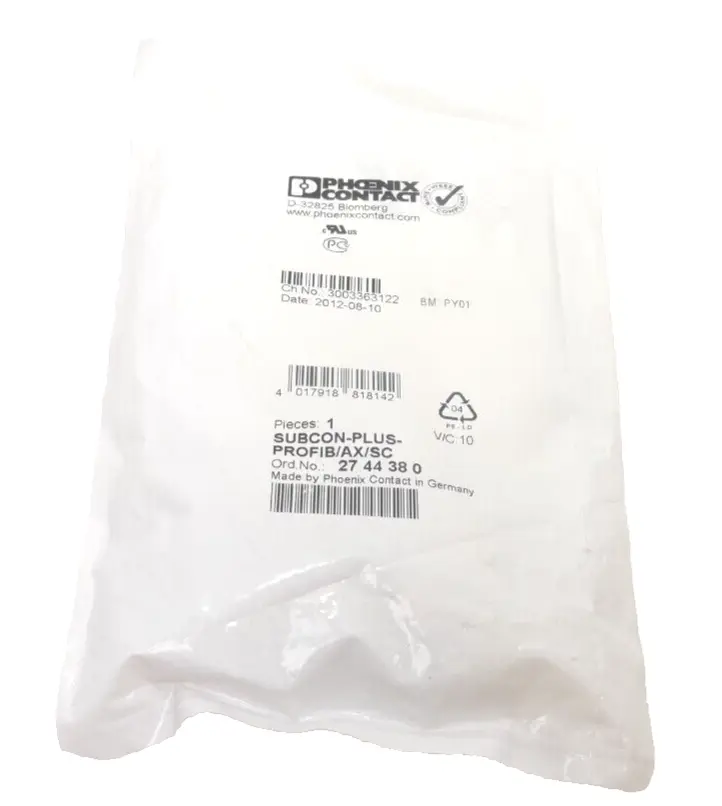 Phoenix Contact D-SUB-Busstecker 27 44 38 0 | SUBCON-PLUS-PROFIB/AX/SC | 2744380
