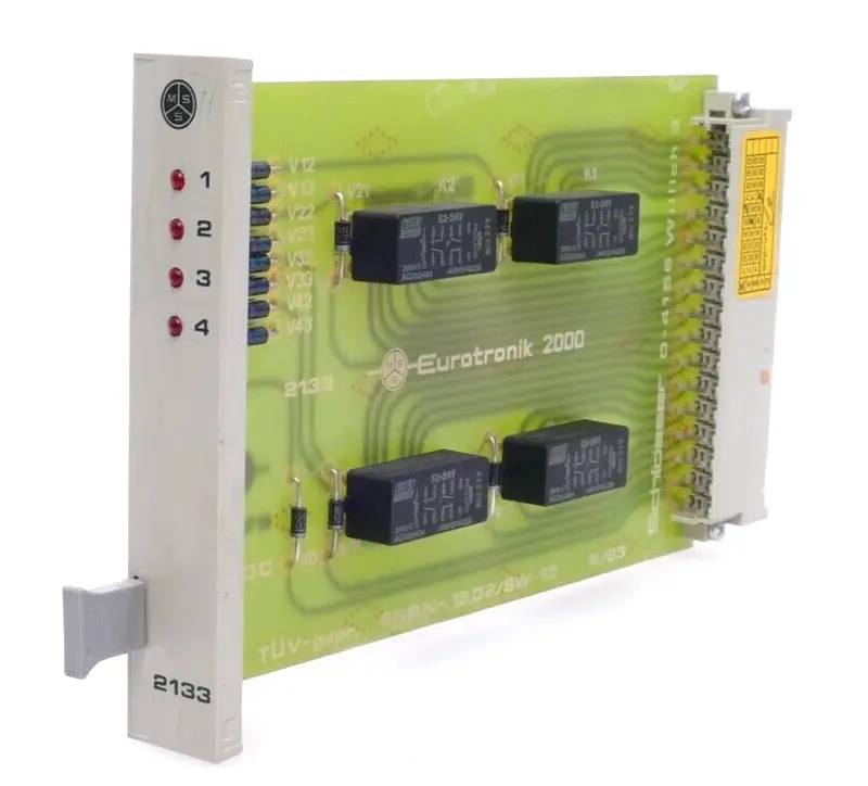 Produktfoto 1 von Schlösser Eurotronik 2000 Module 2133 | 12D2/SW-13 | 24 VDC