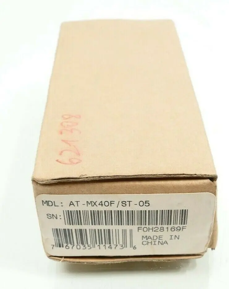 Allied Telesyn International CentreCOM AT-MX40F/ST-05 FiberOptic Transceiver
