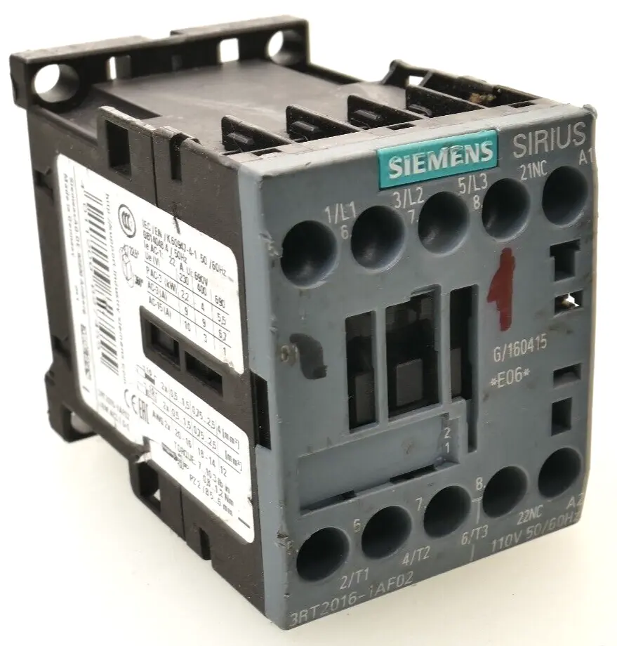 Produktfoto 1 von Siemens Schütz 3RT2 016-1AF02 | E:06 | 3RT2016-1AF02