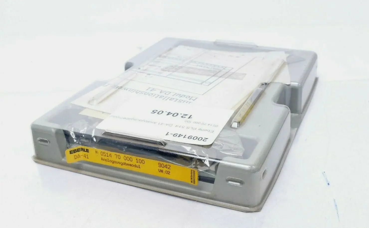 Produktfoto 1 von Eberle Analogausgabemodul | DA-41 0514 70 000 100