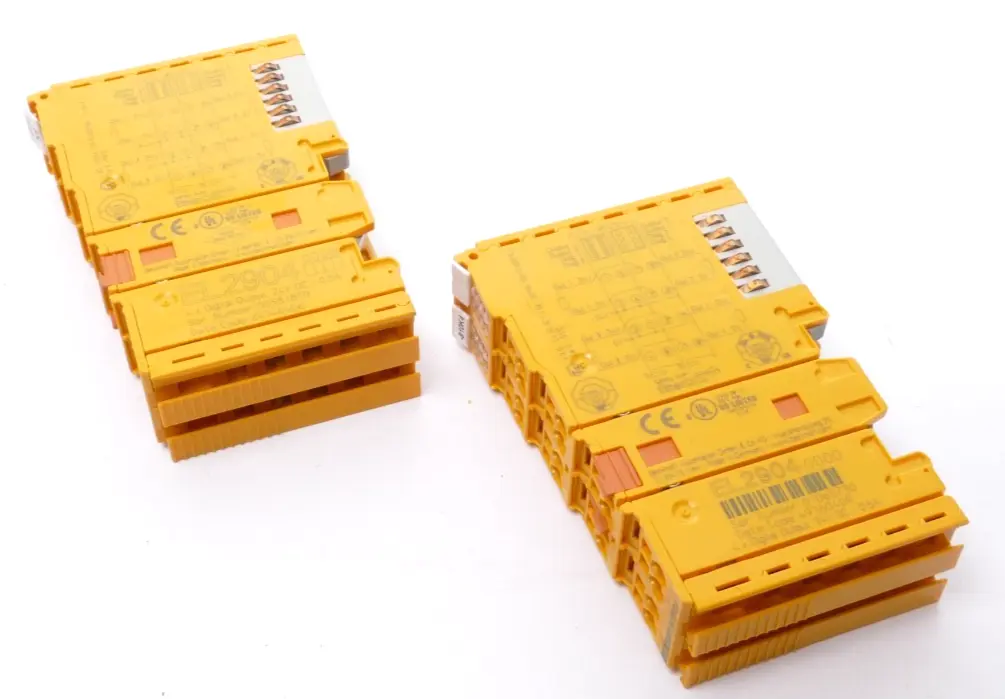Produktfoto 1 von 2x Beckhoff EtherCAT-Klemme 4-Kanal-Digital-Ausgang | EL2904