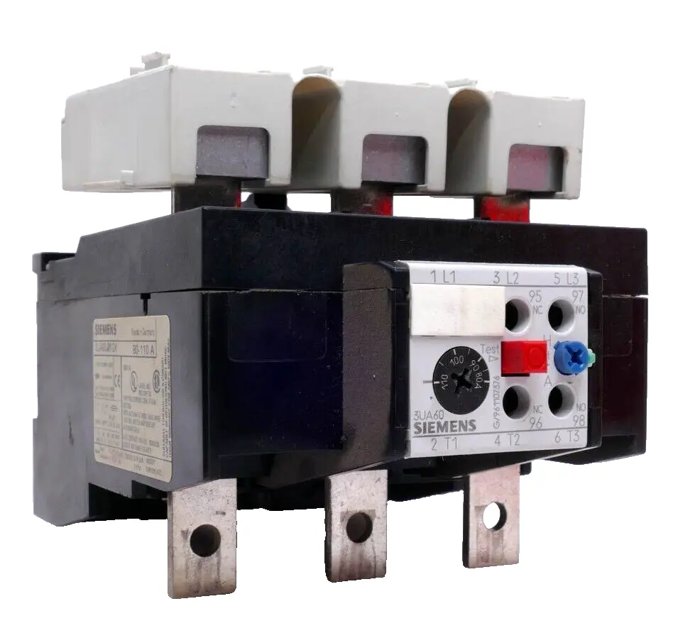 Produktfoto 1 von Siemens Überlastrelais 3UA6 000-2X | 3UA6000-2X + 3TX7 500-0E | 3TX7500-0E