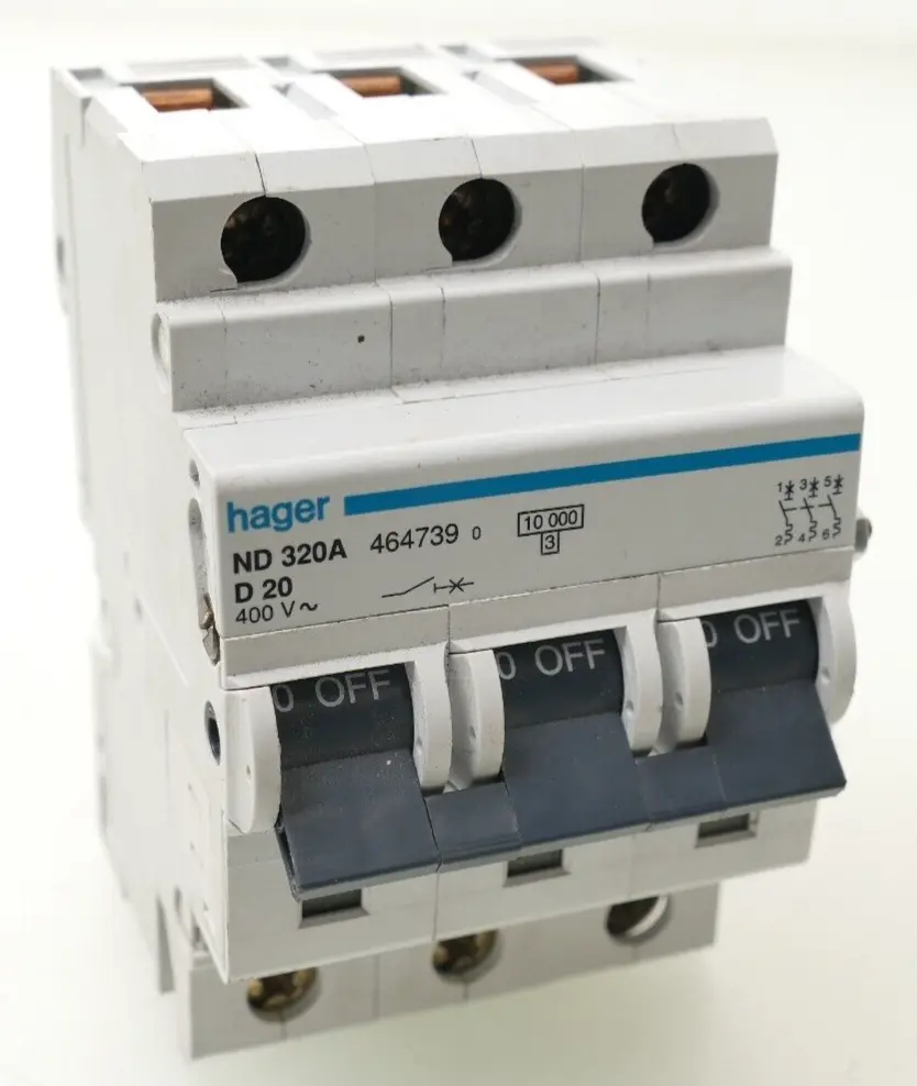 Produktfoto 1 von Hager Leitungsschutzschalter ND 320A | D20 | 464739