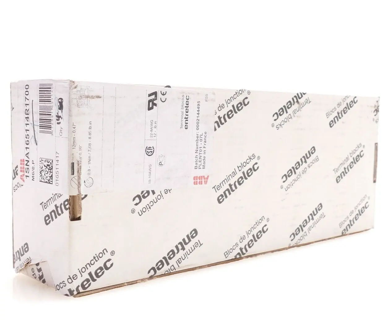 14x ABB entrelec M6/8.P Schutzleiterklemme | 1SNA165114R1700