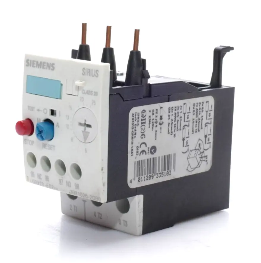 Produktfoto 1 von Siemens SIRIUS Überlastrelais 3RB1 026-2QB0 | E:02 | 3RB1026-2QB0