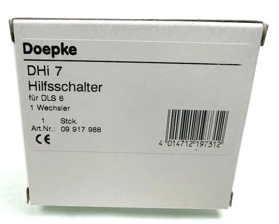 Produktfoto 1 von Doepke DHi 7 Hilfsschalter für DLS 6 | 09917988