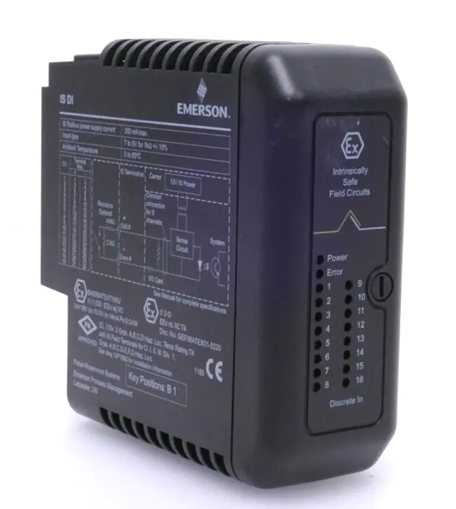 Produktfoto 1 von Emerson Fisher-Rosemount IS DI Input Module | Rev. J | KJ3101X1-BB1