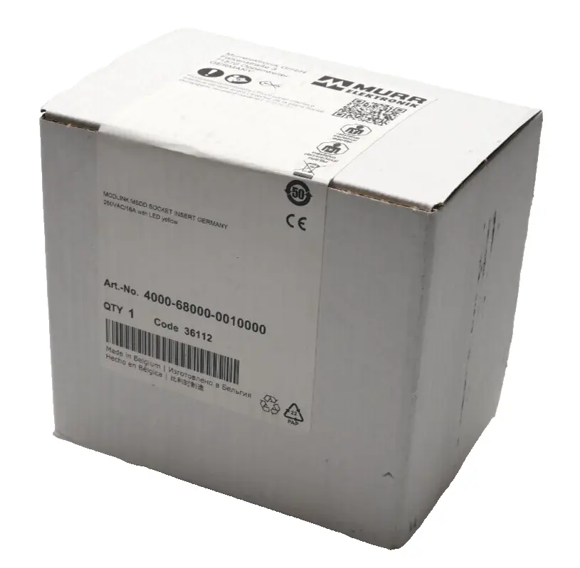 Produktfoto 1 von Murr Elektronik Modlink MSDD Steckdoseneinsatz | 4000-68000-0010000
