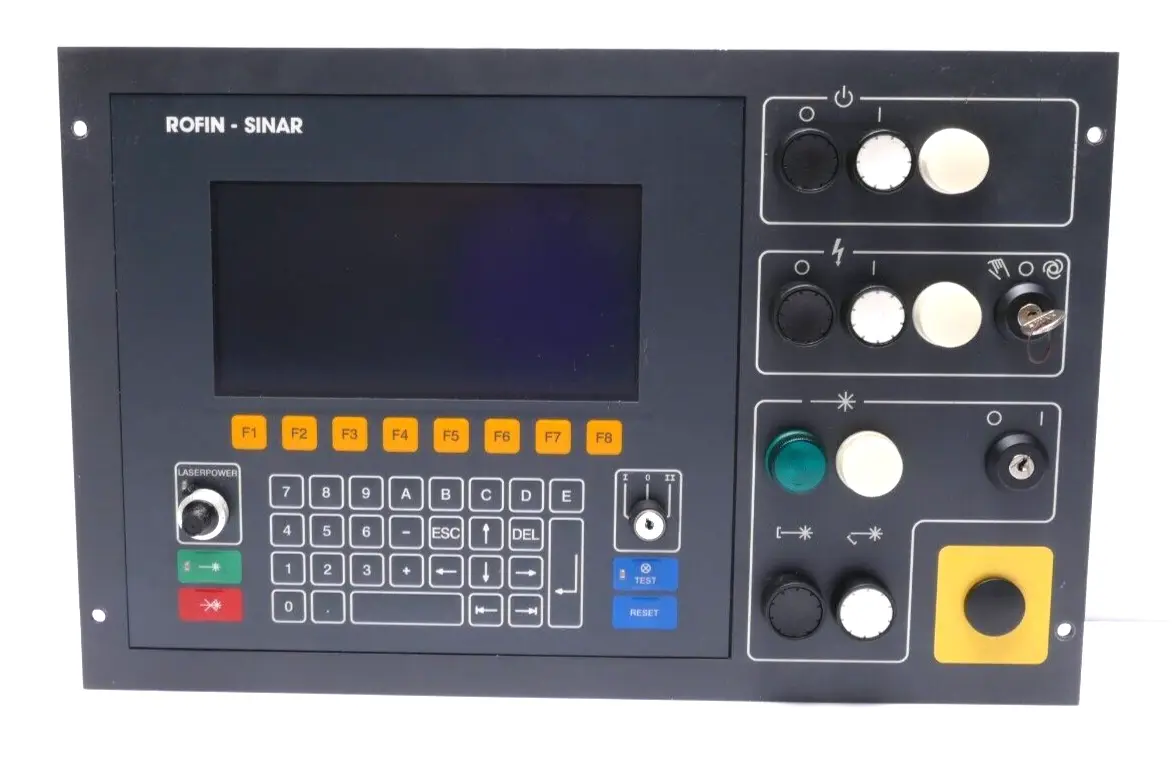 Produktfoto 1 von Siemens 221340 | 119.708.01.00/2 Rofin Sinar Bedienpanel 221526 122.708.00.00/2a
