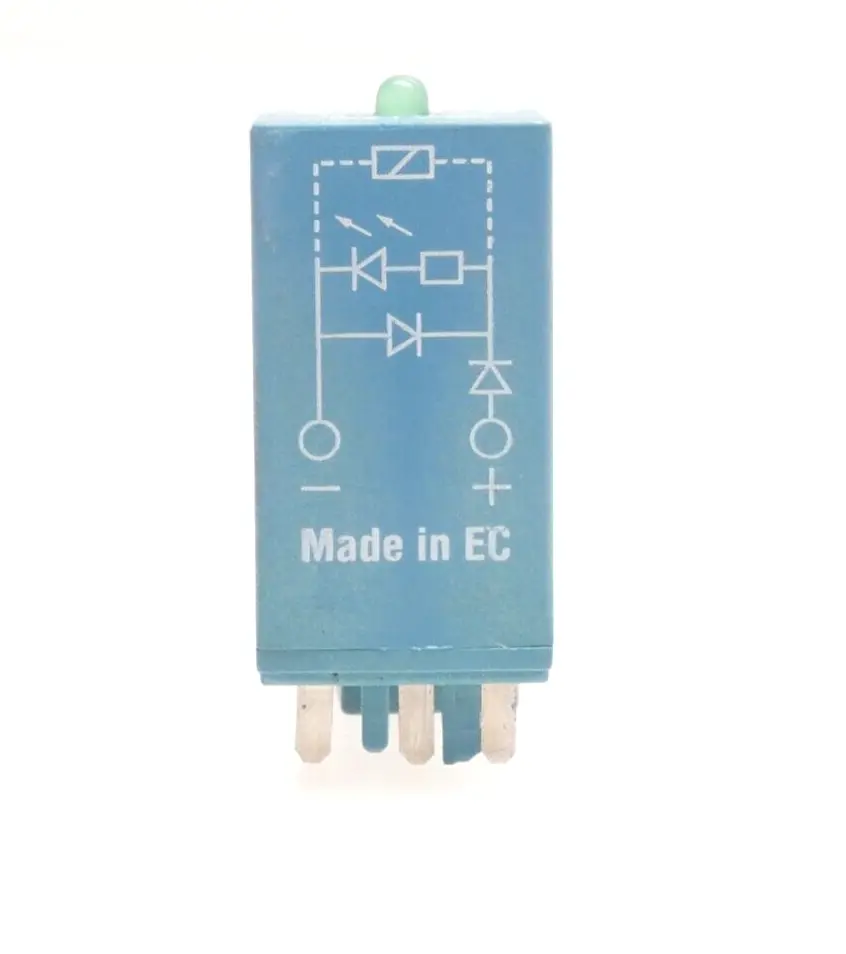 Produktfoto 1 von 7x Finder Steckmodul mit LED 6-24V DC | 9902.9024.99