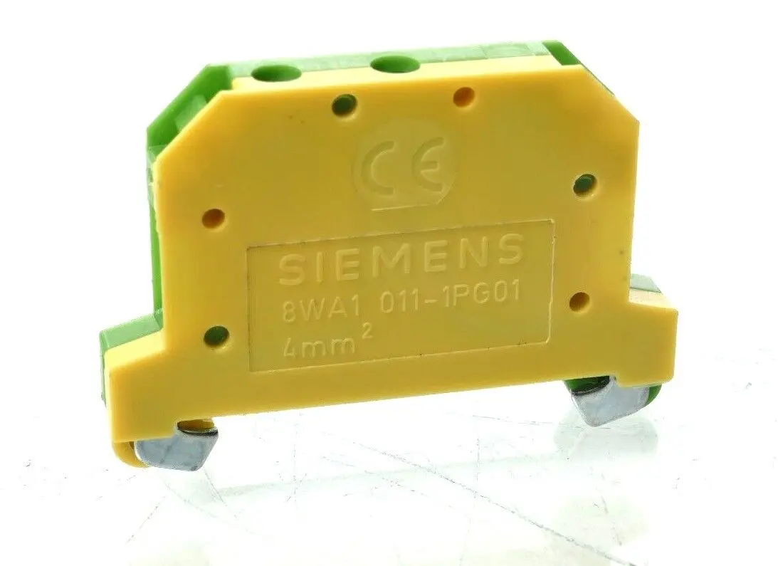 Produktfoto 1 von 50x Siemens Reihenklemme 4mm² 8WA1 011-1PG01 | 8WA1011-1PG01