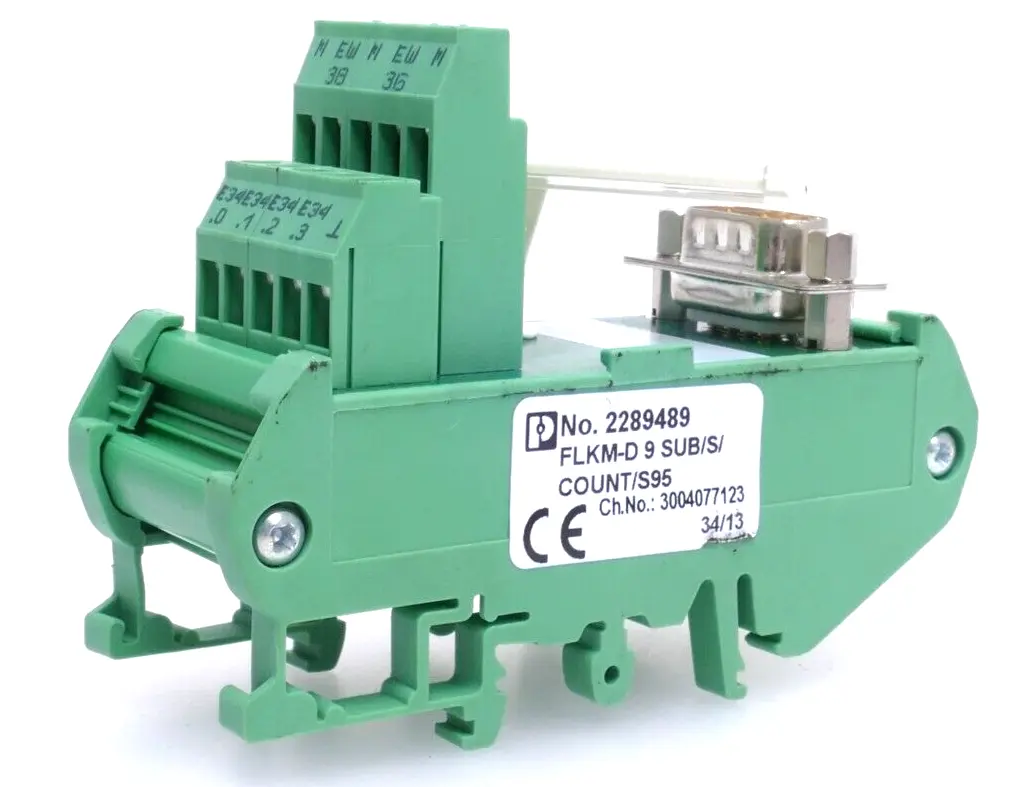 Produktfoto 1 von Phoenix Contact Passivmodul 22 89 48 9 | FLKM-D 9 SUB/S/COUNT/S95 | 2289489