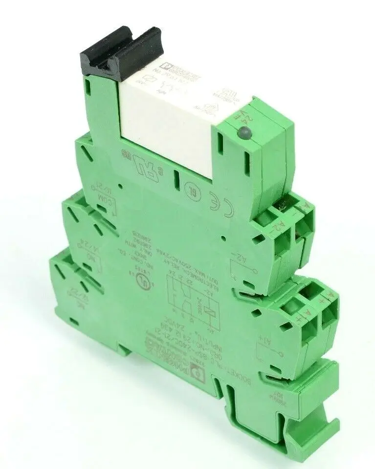 Produktfoto 1 von Phoenix Contact Relaissockel 29 12 43 9 | PLC-BSP-24DC/21-21 | 2912439