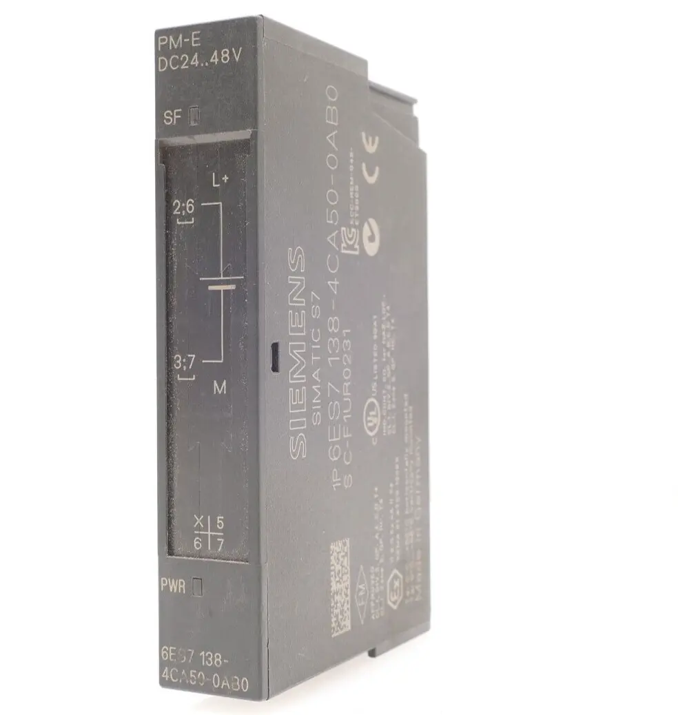Produktfoto 1 von 2x Siemens SIMATIC S7 | 6ES7 138-4CA50-0AB0 | E:04 | 6ES7138-4CA50-0AB0