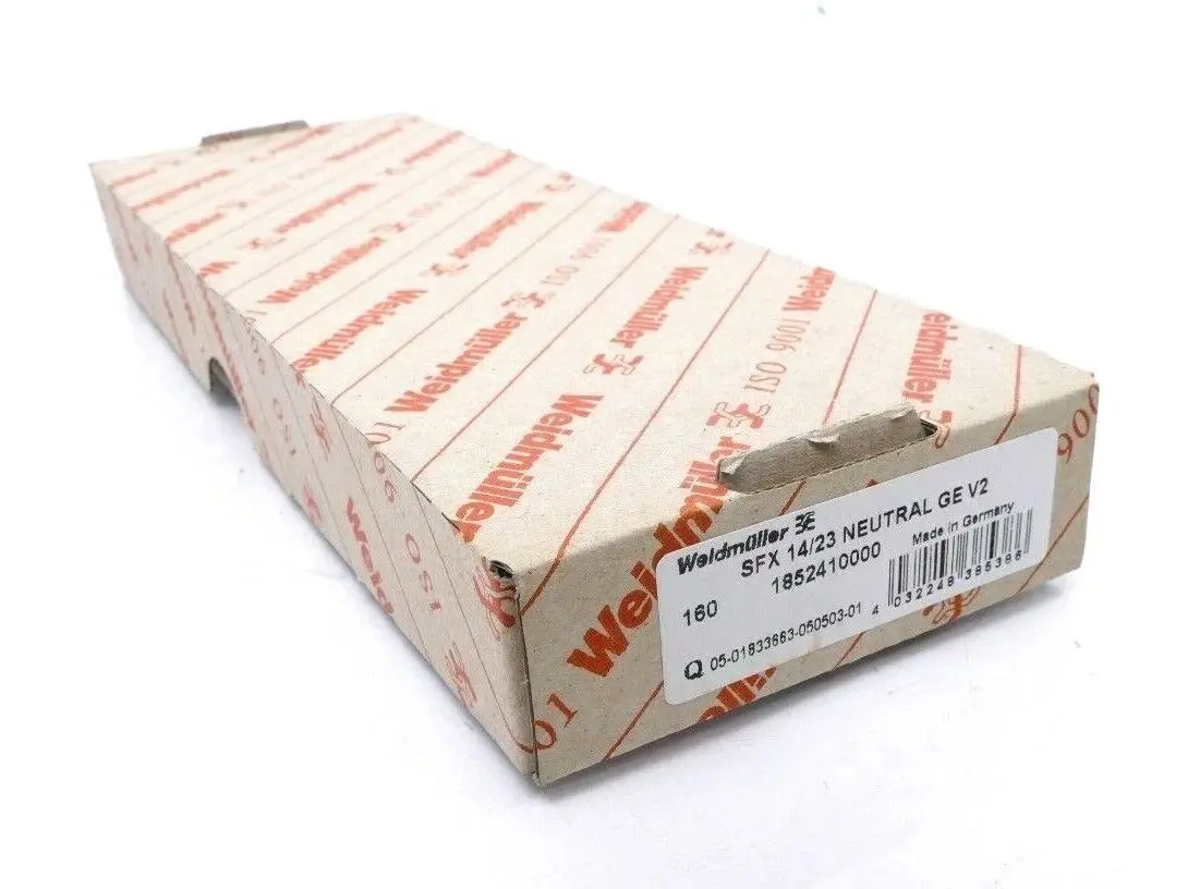 Produktfoto 1 von 160x Weidmüller Leitermarkierer gelb SFX 14/23 NEUTRAL GE V2 | 1852410000