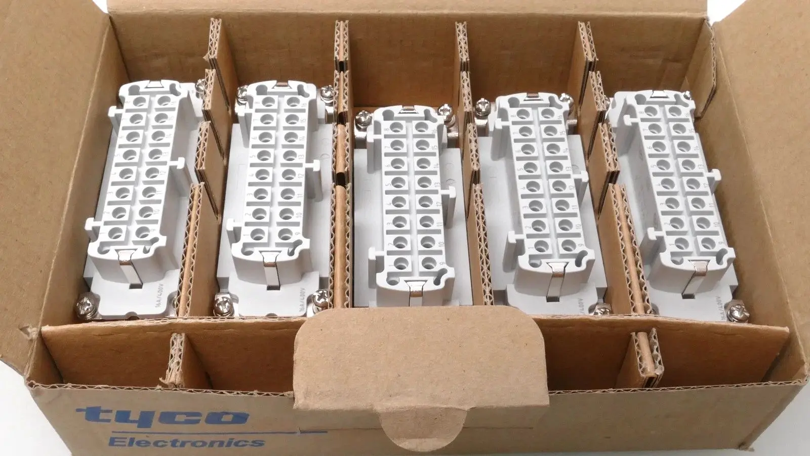 Produktfoto 1 von 5x Tyco Electronics Steckereinsatz | HE.16.BU.C.B.1-16