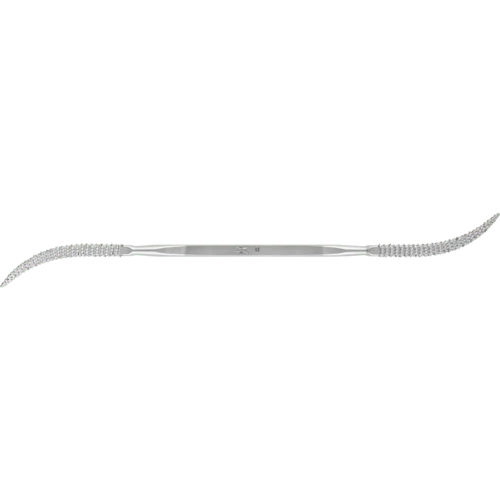 Produktfoto 1 von PFERD TOOLS Präzisions-Riffelraspel Typ 705 P 190mm Schweizer Hieb 0, grob, 12 Stk.