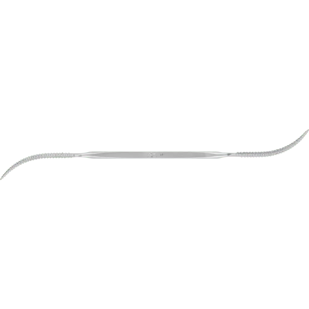 Produktfoto 1 von PFERD TOOLS Präzisions-Riffelraspel Typ 708 P 190mm Schweizer Hieb 0, grob, 12 Stk.