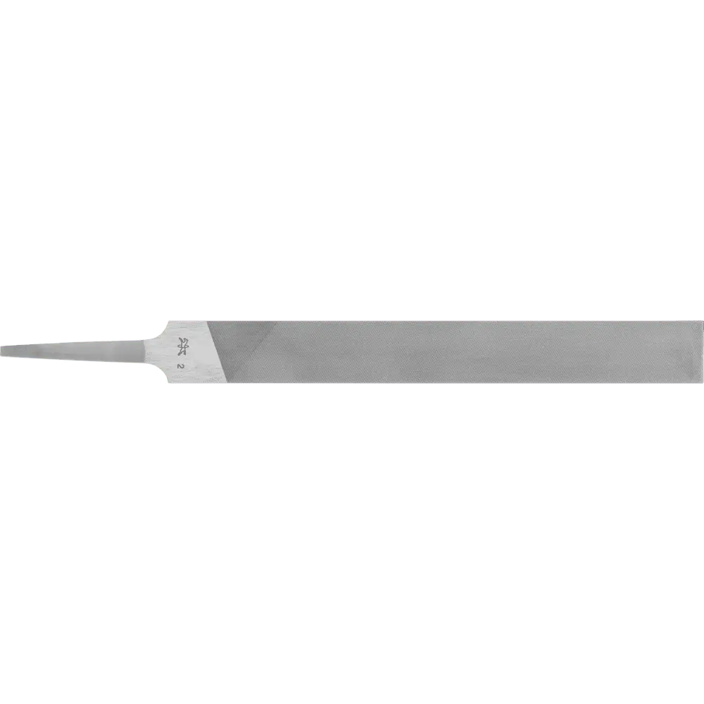 Produktfoto 1 von PFERD TOOLS Präzisions-Ansatzfeile Flachstumpf 150mm Schweizer Hieb 2, mittel-fein, 12 Stk.