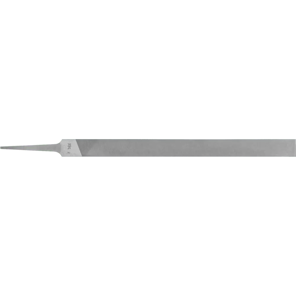 Produktfoto 1 von PFERD TOOLS Präzisions-Stiftenfeile Flachstumpf normal 200mm Schweizer Hieb 2, mittel-fein, 12 Stk.